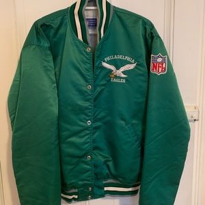 Vintage, NFL, Philadelphia Eagles, baseball/bomber jacket.